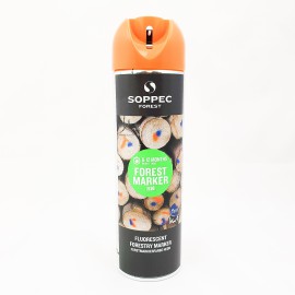 Farba w sprayu dla leśnictwa pomarańczowa 500 ml SOPPEC